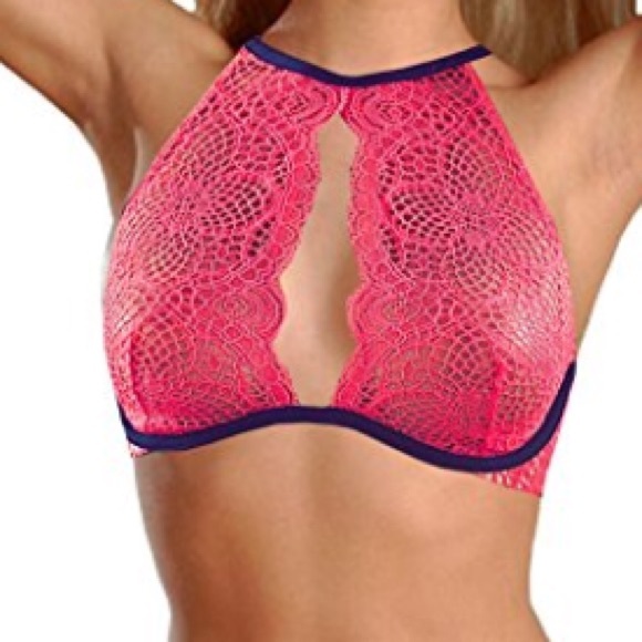 Victoria's Secret Other - Hot NWT Victoria’s Secret Crochet High Neck Bra